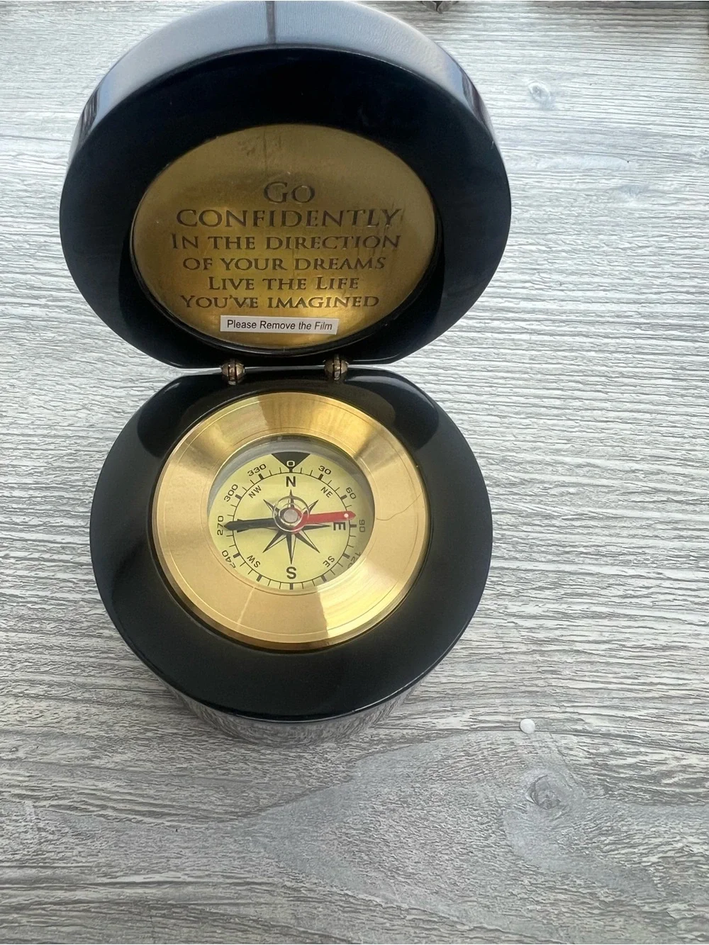 Black Desk Compass bradford exchange